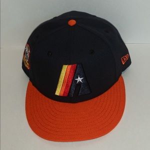 Houston Astros 50th Anniversary 1965 & 2005 Fitted Cap